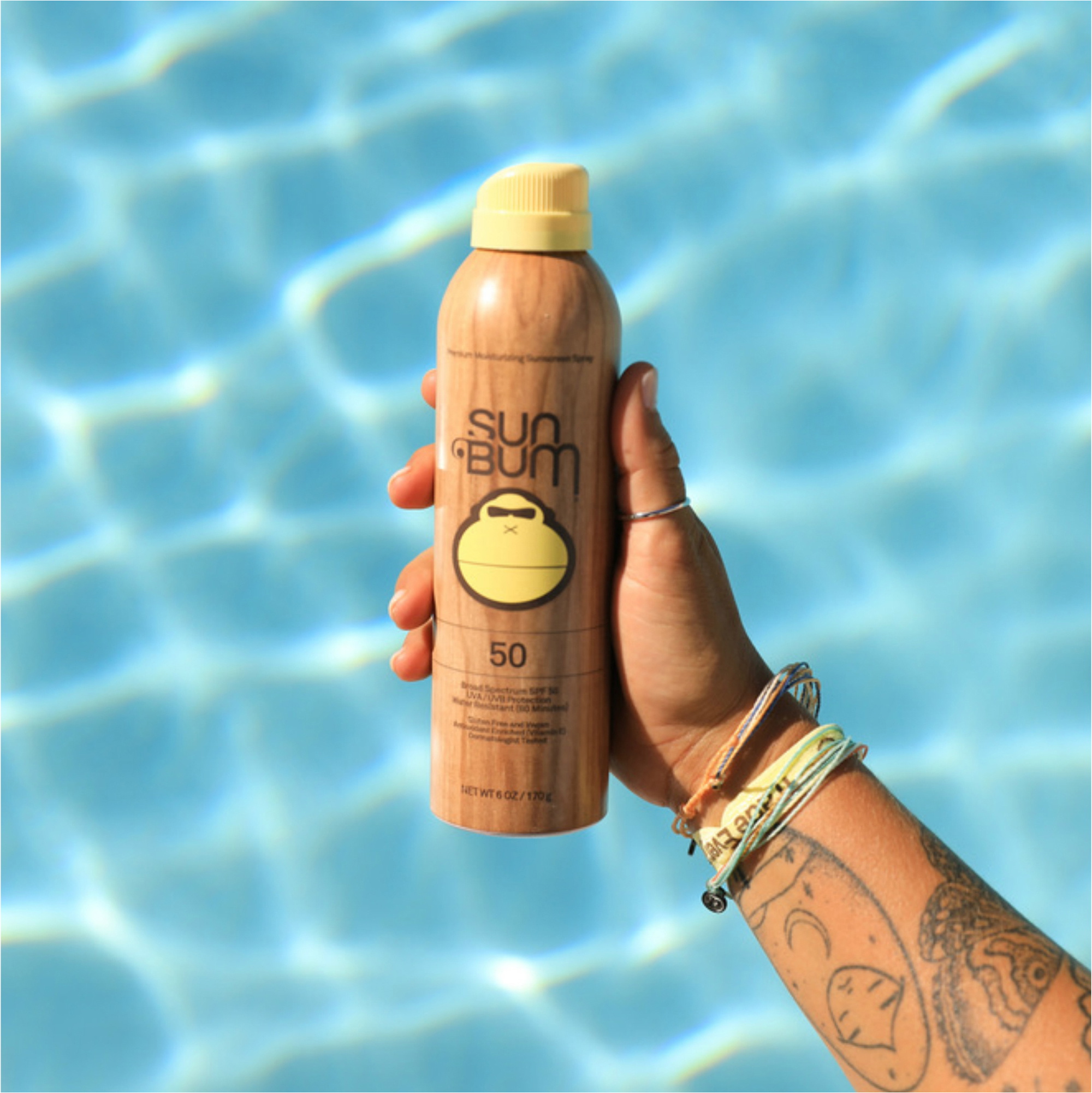 2026 Sun Bum Original SPF 50 Solcreme Spray 170g SB322408
